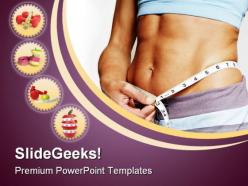Diet concept food powerpoint backgrounds and templates 1210