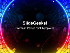 Disco abstract powerpoint templates and powerpoint backgrounds 0511