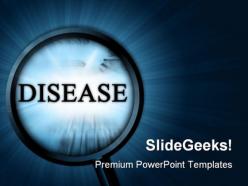 Disease metaphor powerpoint templates and powerpoint backgrounds 0711