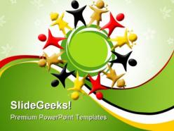Diversity global powerpoint templates and powerpoint backgrounds 0411