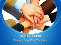 Diversity Of People Handshake PowerPoint Templates And PowerPoint Backgrounds 0811