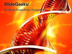 Dna medical powerpoint backgrounds and templates 1210
