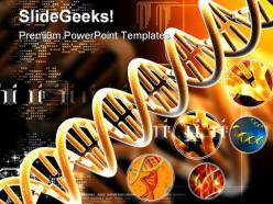 Dna medical powerpoint templates and powerpoint backgrounds 0211