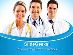 Doctors medical powerpoint templates and powerpoint backgrounds 0411