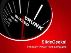 Drunk buzzed business powerpoint templates and powerpoint backgrounds 0811