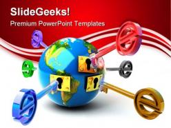 E key globe powerpoint templates and powerpoint backgrounds 0211