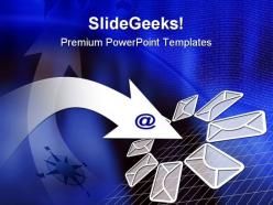 E mail internet powerpoint templates and powerpoint backgrounds 0611