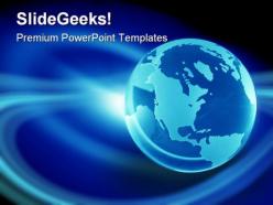 Earth planet globe powerpoint templates and powerpoint backgrounds 0311