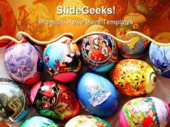 Easter Eggs Festival PowerPoint Templates And PowerPoint Backgrounds 0511