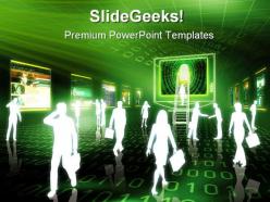 Ebusiness people powerpoint backgrounds and templates 1210