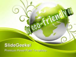 Eco friendly earth powerpoint templates and powerpoint backgrounds 0211