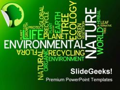 Ecology environmental nature powerpoint templates and powerpoint backgrounds 0211