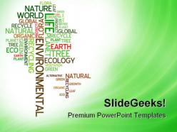 Ecology environmental nature powerpoint templates and powerpoint backgrounds 0811