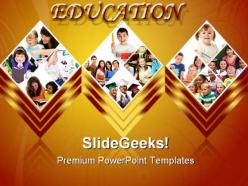 Education collage children powerpoint templates and powerpoint backgrounds 0211