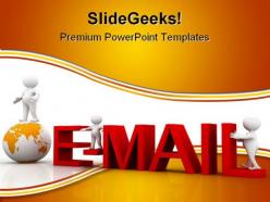 Email internet global powerpoint templates and powerpoint backgrounds 0111