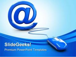 Email internet powerpoint templates and powerpoint backgrounds 0211