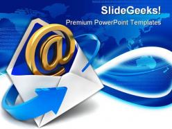 Email sign internet powerpoint templates and powerpoint backgrounds 0111