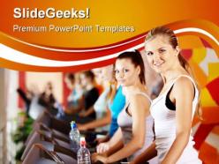 Exercise health powerpoint templates and powerpoint backgrounds 0411