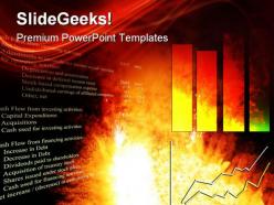 Explosive growth chart finance powerpoint templates and powerpoint backgrounds 0611