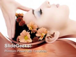 Facial massage beauty powerpoint templates and powerpoint backgrounds 0311