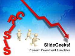 Financial crisis01 business powerpoint templates and powerpoint backgrounds 0711