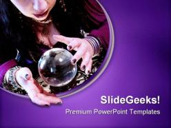 Fortune teller future powerpoint templates and powerpoint backgrounds 0511