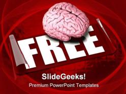 Free your mind medical powerpoint templates and powerpoint backgrounds 0311