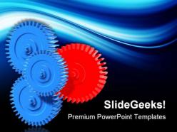 Gears Industrial PowerPoint Templates And PowerPoint Backgrounds 0411
