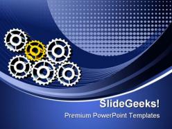 Gears Industrial PowerPoint Templates And PowerPoint Backgrounds 0511