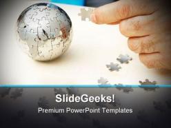 Global business powerpoint templates and powerpoint backgrounds 0611