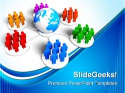 Global communication business powerpoint templates and powerpoint backgrounds 0311