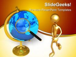 Global Communication Concept Technology PowerPoint Templates And PowerPoint Backgrounds 0311