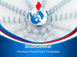 Global leader leadership powerpoint templates and powerpoint backgrounds 0711