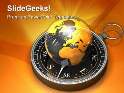 Global navigation geographical powerpoint templates and powerpoint backgrounds 0211