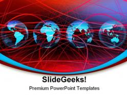 Global networking internet powerpoint templates and powerpoint backgrounds 0211