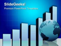 Global profit charts business powerpoint templates and powerpoint backgrounds 0211