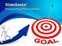 Goal target success powerpoint templates and powerpoint backgrounds 0311