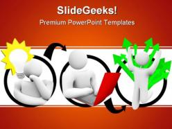Good idea business powerpoint backgrounds and templates 1210