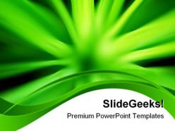 Green energy abstract powerpoint templates and powerpoint backgrounds 0611
