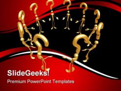 Group of questions communication powerpoint templates and powerpoint backgrounds 0711