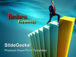 Growth01 business powerpoint templates and powerpoint backgrounds 0511