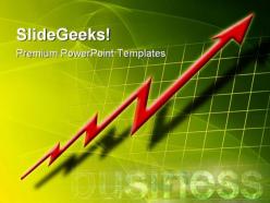 Growth chart success business powerpoint templates and powerpoint backgrounds 0611