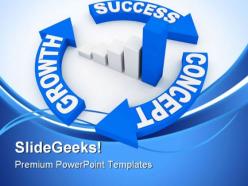 Growth concept success powerpoint templates and powerpoint backgrounds 0811