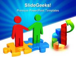 Handshake04 business powerpoint templates and powerpoint backgrounds 0511