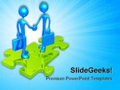 Handshake05 business powerpoint templates and powerpoint backgrounds 0511