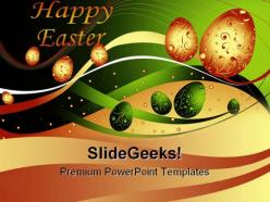 Happy easter festival powerpoint templates and powerpoint backgrounds 0211