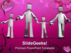 Happy family01 people powerpoint templates and powerpoint backgrounds 0311