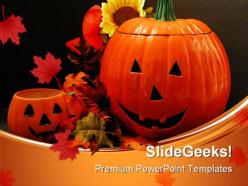 Happy halloween01 festival powerpoint templates and powerpoint backgrounds 0511