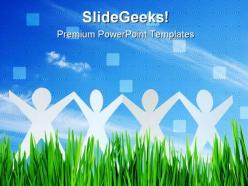 Happy people team business powerpoint templates and powerpoint backgrounds 0611