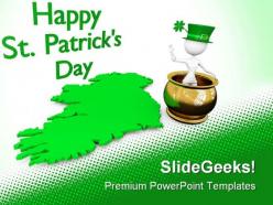 Happy st patrick day events powerpoint templates and powerpoint backgrounds 0411